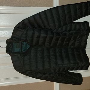 MICHAEL KORS MENS PUFFER JACKET XL BLACK WITH GREEN INSIDE  NEW WITHOUT TAGS